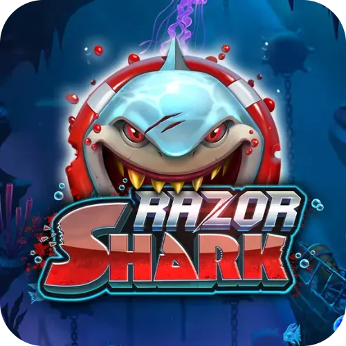 Razor Shark slot logo